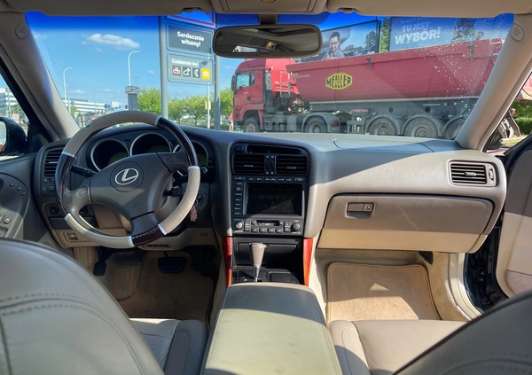 Lexus GS cena 26000 przebieg: 349335, rok produkcji 2001 z Wrocław małe 596